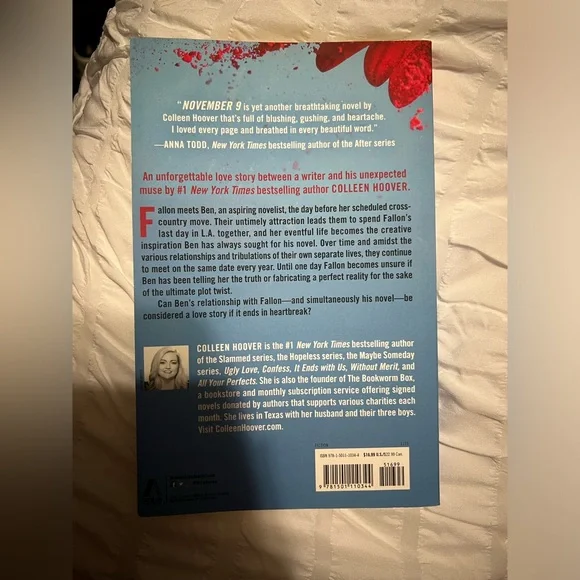 'November 9' Colleen Hoover Book - Picture 2 of 2